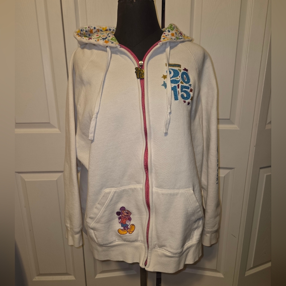 Disney Parks Women's 2015 Zip-Up Hoodie